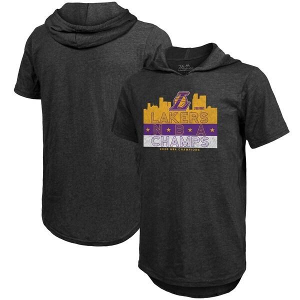 レイカーズ Tシャツ tシャツ NBA 2020NBAファイナル優勝記念 フード付き マジェスティッ...