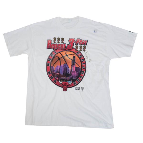 NBA ロン・ハーパー シカゴ・ブルズ Tシャツ NBAファイナル 1998 ロッカールーム Tee...