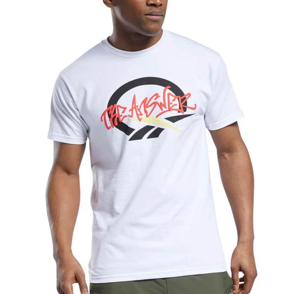 NBA アレン・アイバーソン Tシャツ Q&amp;A Logo T-Shirt リーボック/Reebok ...