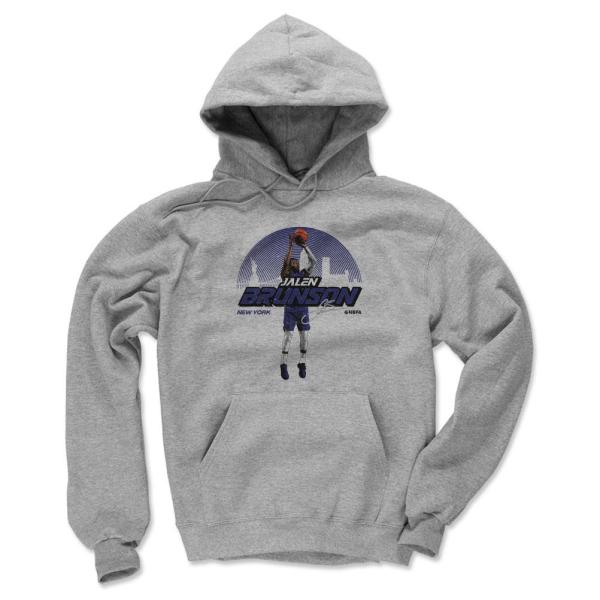 NBA ジャレン・ブランソン ニックス パーカー New York Skyline Hoodie パ...