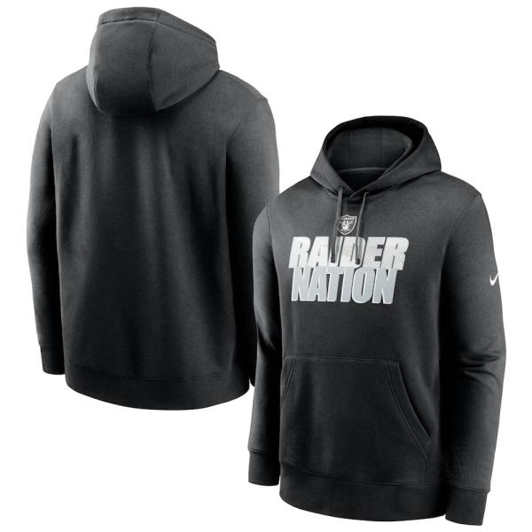 NFL レイダース パーカー/フーディー Slogan Pullover Hoodie ナイキ/Ni...