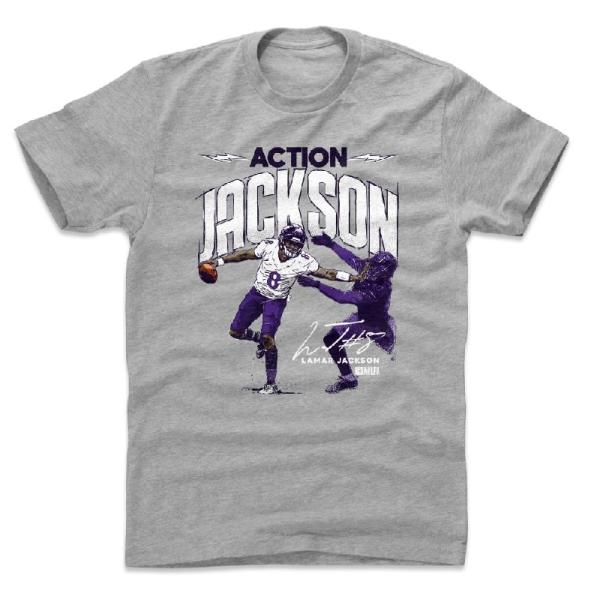 NFL Tシャツ ラマー・ジャクソン レイブンズ Action P T-Shirts 500LEVE...