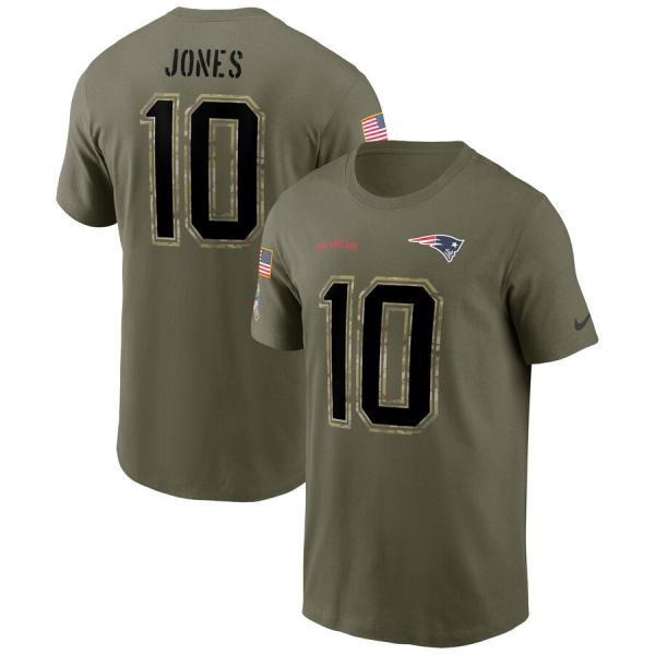 NFL マック・ジョーンズ ペイトリオッツ Tシャツ サルートトゥサービス2022 Salute t...