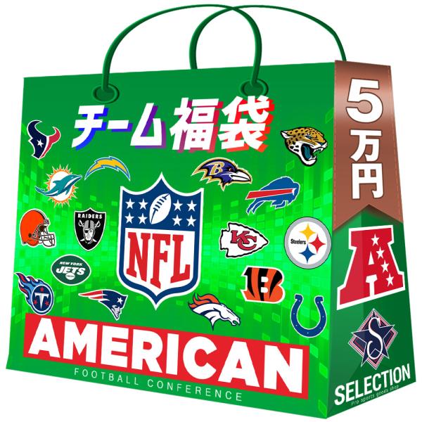 NFL チーム福袋 2024 アメリカン 5万円 セレクション AFC 福袋 予約商品