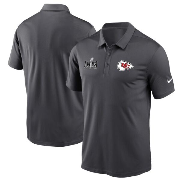 NFL チーフス 第58回スーパーボウル進出記念 Performance Patch Polo ナイ...