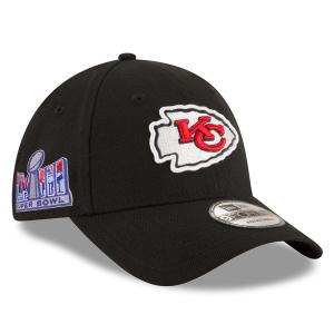 NFL チーフス キャップ 第58回スーパーボウル進出記念 Side Patch 9FORTY Adjustable Hat ニューエラ/New Era ブラック｜mlbshop