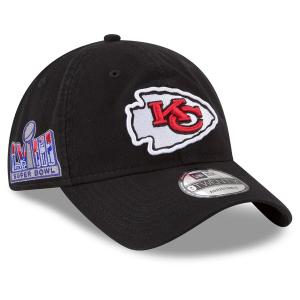 NFL チーフス キャップ 第58回スーパーボウル進出記念 Side Patch 9TWENTY Adjustable Hat ニューエラ/New Era ブラック｜mlbshop