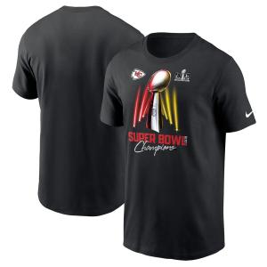 NFL チーフス Tシャツ 第58回 スーパーボウル 優勝記念 Lombardi Trophy T-Shirt ナイキ/Nike ブラック｜mlbshop