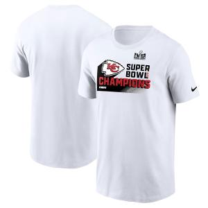 NFL チーフス Tシャツ 第58回 スーパーボウル 優勝記念 Iconic T-Shirt ナイキ/Nike ホワイト｜mlbshop