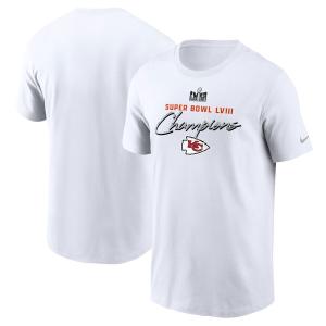 NFL チーフス Tシャツ 第58回 スーパーボウル 優勝記念 Classic T-Shirt ナイキ/Nike ホワイト