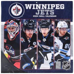 NHL ジェッツ カレンダー 2024 Team 壁掛け Wall Calendar Turner｜mlbshop