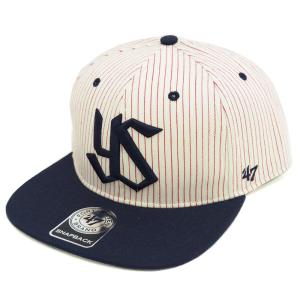 東京ヤクルトスワローズ グッズ ウッドサイド キャプテン キャップ/帽子 47ブランド/47 Brand｜mlbshop