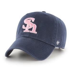 福岡ソフトバンクホークス グッズ キャップ/帽子 クリーンアップ 47 Brand ネイビー｜mlbshop