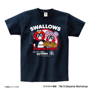 東京ヤクルトスワローズ グッズ Tシャツ SESAME STREET×スワローズ Tシャツ Space Age｜mlbshop