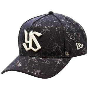 東京ヤクルトスワローズ グッズ キャップ/帽子 AFRAME 蓄光スプラッシュCAP ニューエラ/New Era ネイビー｜mlbshop