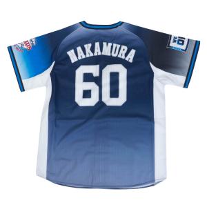 中村剛也 埼玉西武ライオンズ グッズ ユニフォーム 2021 レプリカ ジャージ マジェスティック/Majestic ビジター｜mlbshop