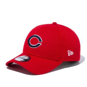 広島カープ グッズ キャップ 9FORTY クラシックロゴ 復刻モデル ベルクロ ニューエラ/New Era レッド npbcl｜mlbshop