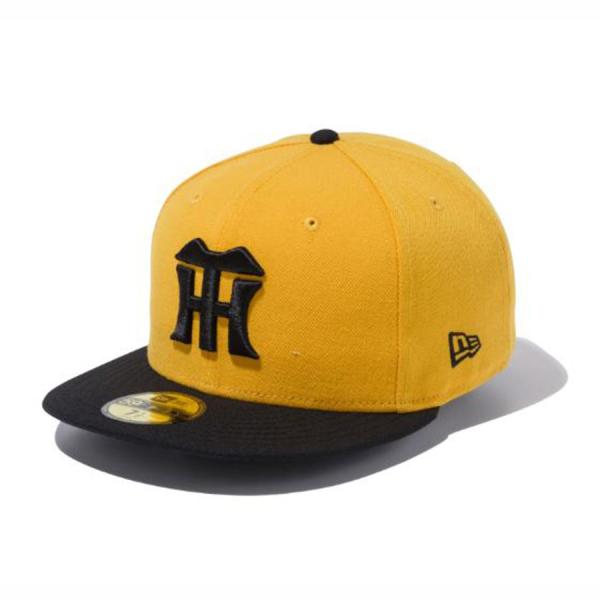 阪神タイガース グッズ キャップ 59FIFTY Cap ニューエラ/New Era エーゴールド ...