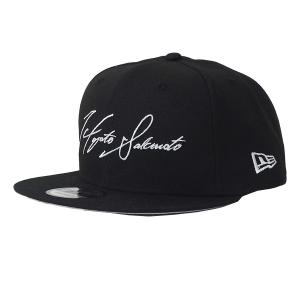 坂本勇人 読売ジャイアンツ/巨人 グッズ キャップ HAYATO SAKAMOTO×NEW ERA 9FIFTY SIGNATURE ニューエラ/New Era ブラック｜mlbshop