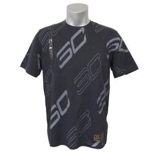 アンダーアーマー SC30/Under Armour SC30 ステファン・カリー ステフィン・カリー ロゴ オールオーバー ブラック レアアイテム【OCSL】｜mlbshop