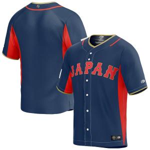 WBC 侍ジャパン 日本代表 ユニフォーム 2023 World Baseball Classic 海外版 レプリカ Japan OT Sports ネイビー｜mlbshop