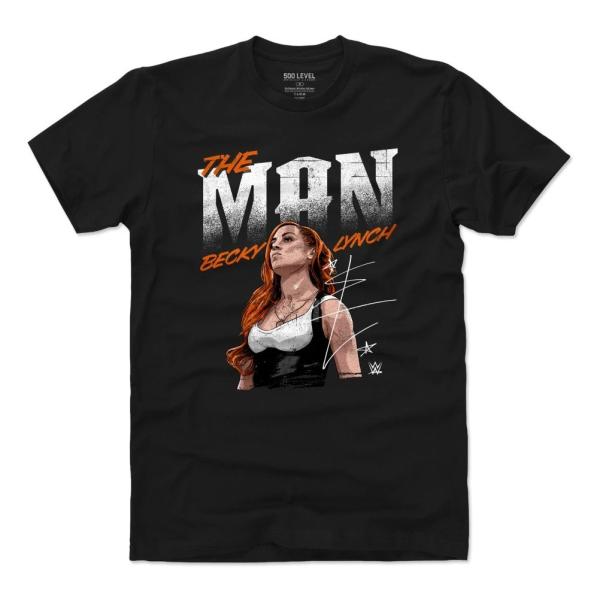 WWE ベッキー・リンチ Tシャツ Player Art Cotton T-Shirt 500Lev...