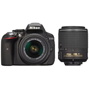 Nikon デジタル一眼レフカメラ D5300 ダブルズームキット2 ブラック｜mlf