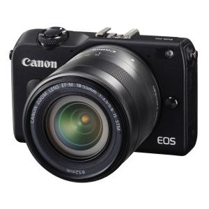 Canon ミラーレス一眼カメラ EOS M2 EF-M18-55 IS STM レンズキットブラック EF-M18-55mm F3.5-5.6 IS STM 付属 EOSM2BK-1855ISSTMLK｜mlf