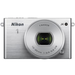 Nikon ミラーレス一眼 Nikon1 J4 標準パワーズームレンズキット シルバー J4HPLKSL｜mlf