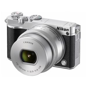 Nikon ミラーレス一眼 Nikon1 J5 標準パワーズームレンズキット シルバー J5HPLKSL｜mlf