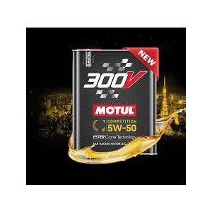 MOTUL 300V  20W60 ２Ｌ缶 ２本セット　モチュール　エステルコア　１００％化学合成