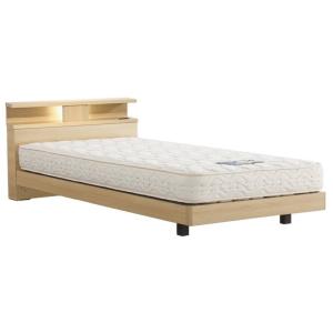 セミダブルのロングサイズの国産ベッドフレーム