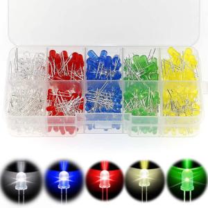 発光ダイオード 透明LEDダイオードDIYキット 砲弾型