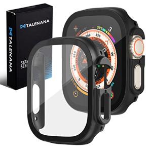 TALENANA Apple Watch Ultra/Ultra2 用 ケース 49mm アップルウォッチシリーズUltra/Ultra2 用 保護カバー ガラスフィルム 一体型 PC素材 タッチ感良｜mlp-store