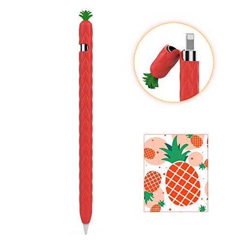 AhaStyle Apple Pencil 第一世代用シリコン保護ケース 果物デザイン Apple ...