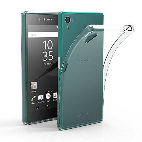 Simpeak Sony Xperia Z5 対応 ケース，エクスペリア Z5 適応 TPUクリア透...