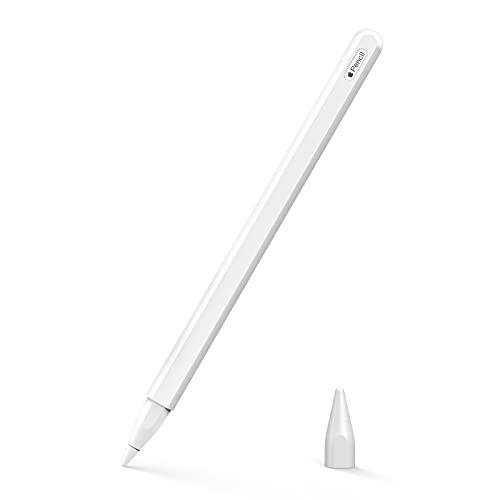 Apple Pencil ケース 第2世代専用 MoKo アップルペンシルカバー ペン先保護キャップ...