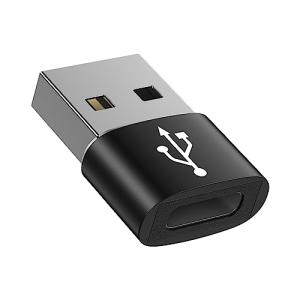 USB Type-C 変換アダプタ USB タイプC （メス） To USB 2.0（オス） [ QC3.0 急速充電・高速データ転送同期] Windows 10 / Mac OS MacBook iPad Pro