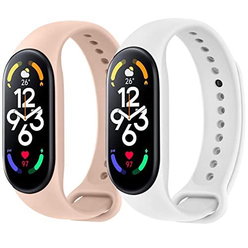 [Vancle] コンパチブル Xiaomi Mi Band 7 バンド 替えベルト 柔らかいシリコ...