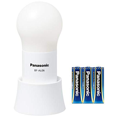 パナソニック LEDランタン 乾電池エボルタNEO付き 調光・調色タイプ ホワイト BF-AL06N...