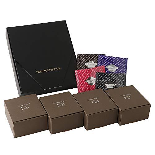 TEA MOTIVATION 紅茶 ギフト 紅茶ギフト ティーバッグ Lセット44包 アールグレイ ...