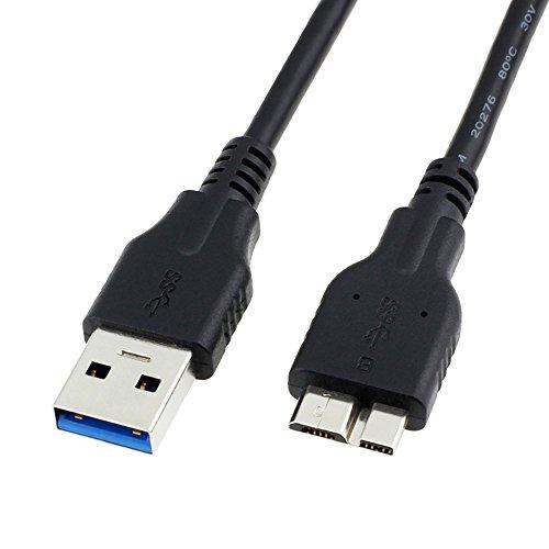 QCEs USB 3.0ケーブル USB 3.0 A オス - Micro B ケーブル 3.3フィ...