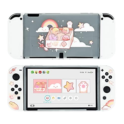 YOCORE Nintendo Switch Oledカバー 有機ELモデル対応 カバー switc...