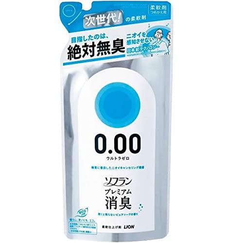 ソフラン プレミアム消臭 ウルトラゼロ 詰め替え 400ml 柔軟剤