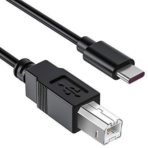 MIDI USB 変換ケーブル Macbook USB 1m wuernine USB B to C...