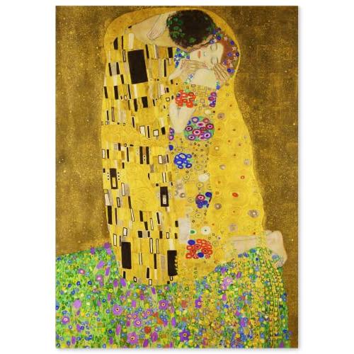 ポスター クリムト 『接吻(キス)』 A2サイズ 【日本製 】 [インテリア 壁紙用] 絵画 アート...