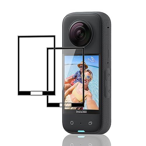 【2枚セット】 対応 Insta360 x3 ガラスフィルム 【日本旭硝子 硬度9H】 対応 Ins...