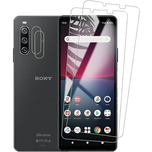 【2+2枚セット】Xperia 10 IV SO-52C 用の カメラフィルム+ エクスペリア10 ...