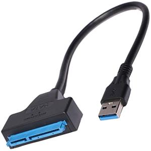 SATA USB 変換ケーブル SATA USB 2.0 変換ケーブル 変換アダプタ 高速転送 2.5インチSSD /HDD用 コネクタ ハードディスク ポータブル 外付け 変換 コ