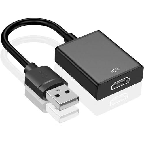 Pewesv「2023 新型」USB HDMI 変換アダプタ 「ドライバー内蔵」 usbディスプレイ...